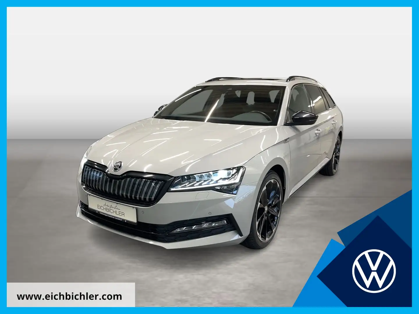 Skoda Superb Combi 1.4 TSI DSG Sportline Pano 4xSHZ Grau - 1