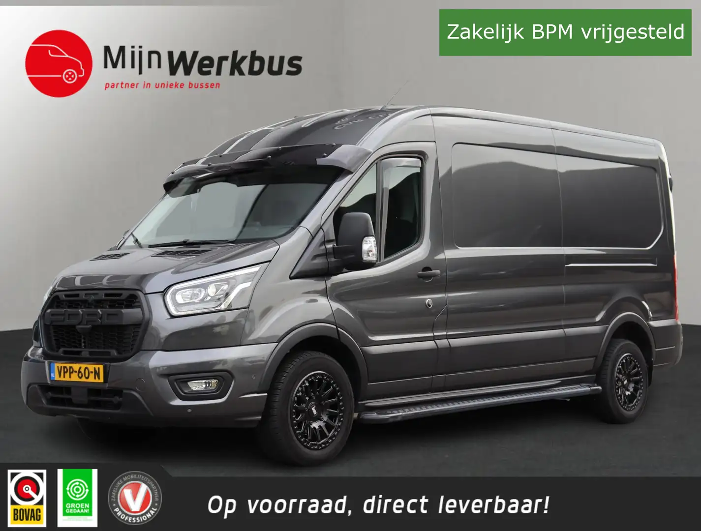 Ford Transit 350 2.0 TDCI L3H2 Limited | Navigatie | Cruise Con Gris - 1