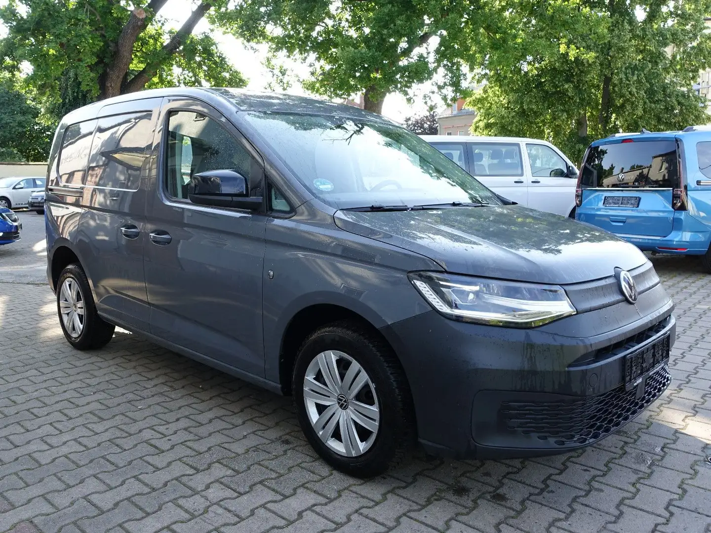 Volkswagen Caddy Cargo 2.0 TDi,Klimaaut,Navi,Standhzg,LED Gris - 2