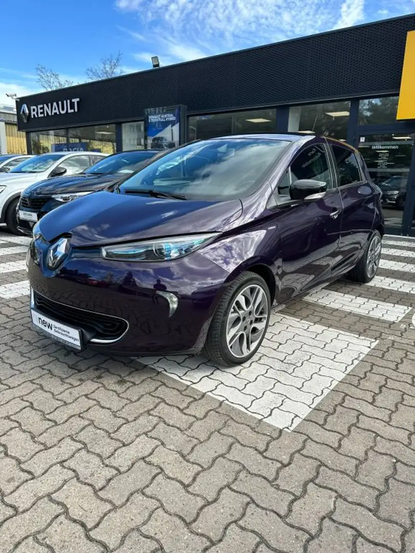 Renault ZOE (ohne Batterie) 41 kwh Life LIMITED Paket Paars - 1