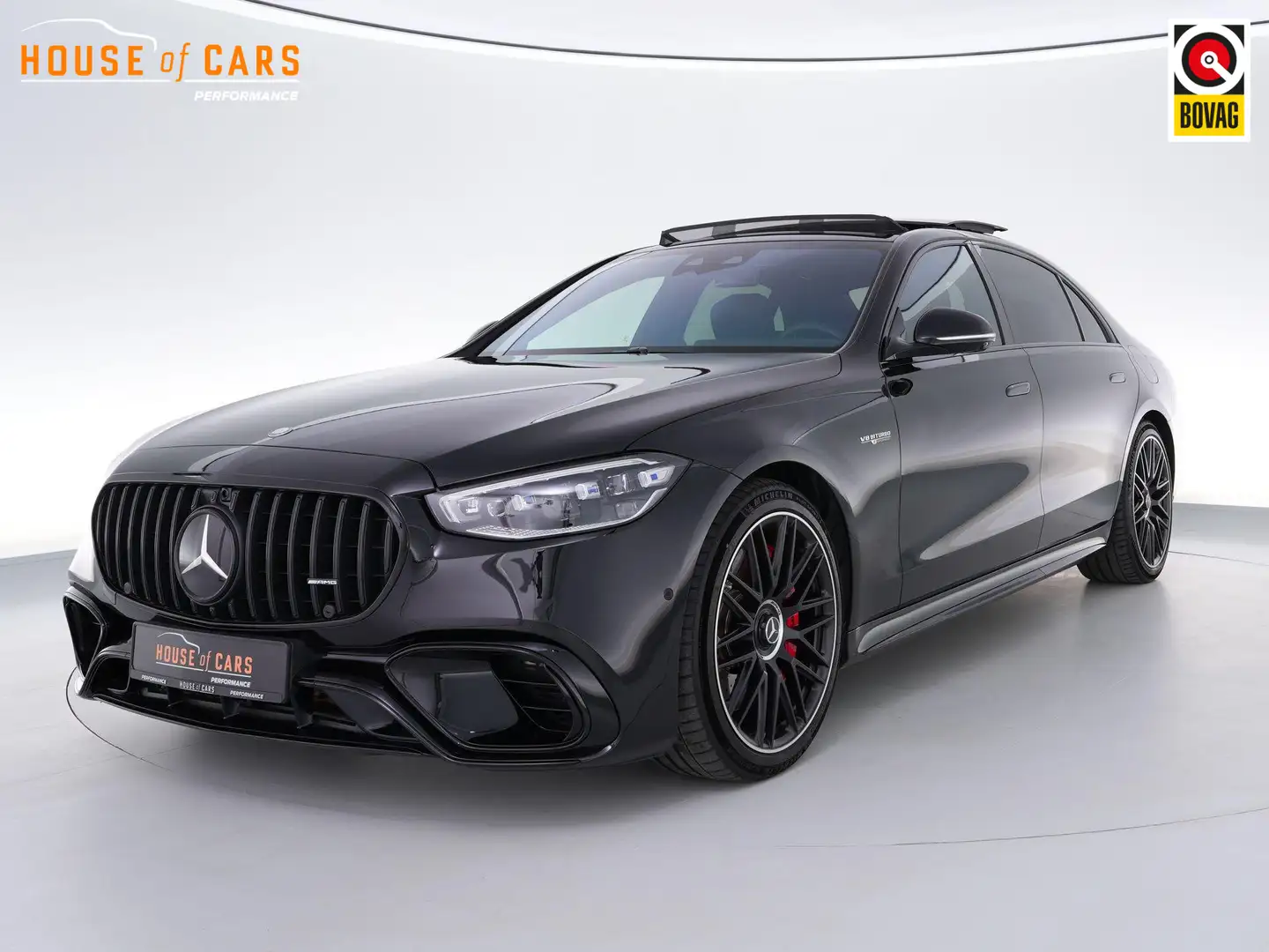 Mercedes-Benz S-klasse 63S AMG 802pk E Performance |pano|Burmest Noir - 1