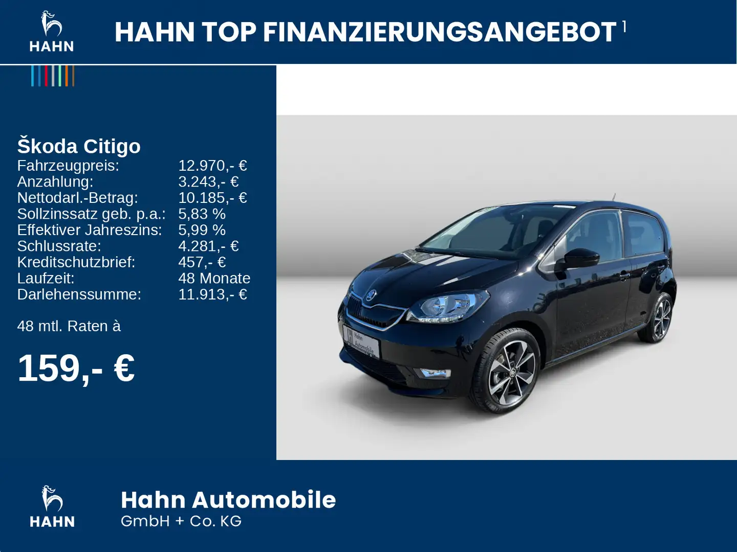 Skoda Citigo e iV Style DSG Climatr PDCh Freispr SHZ Negro - 2