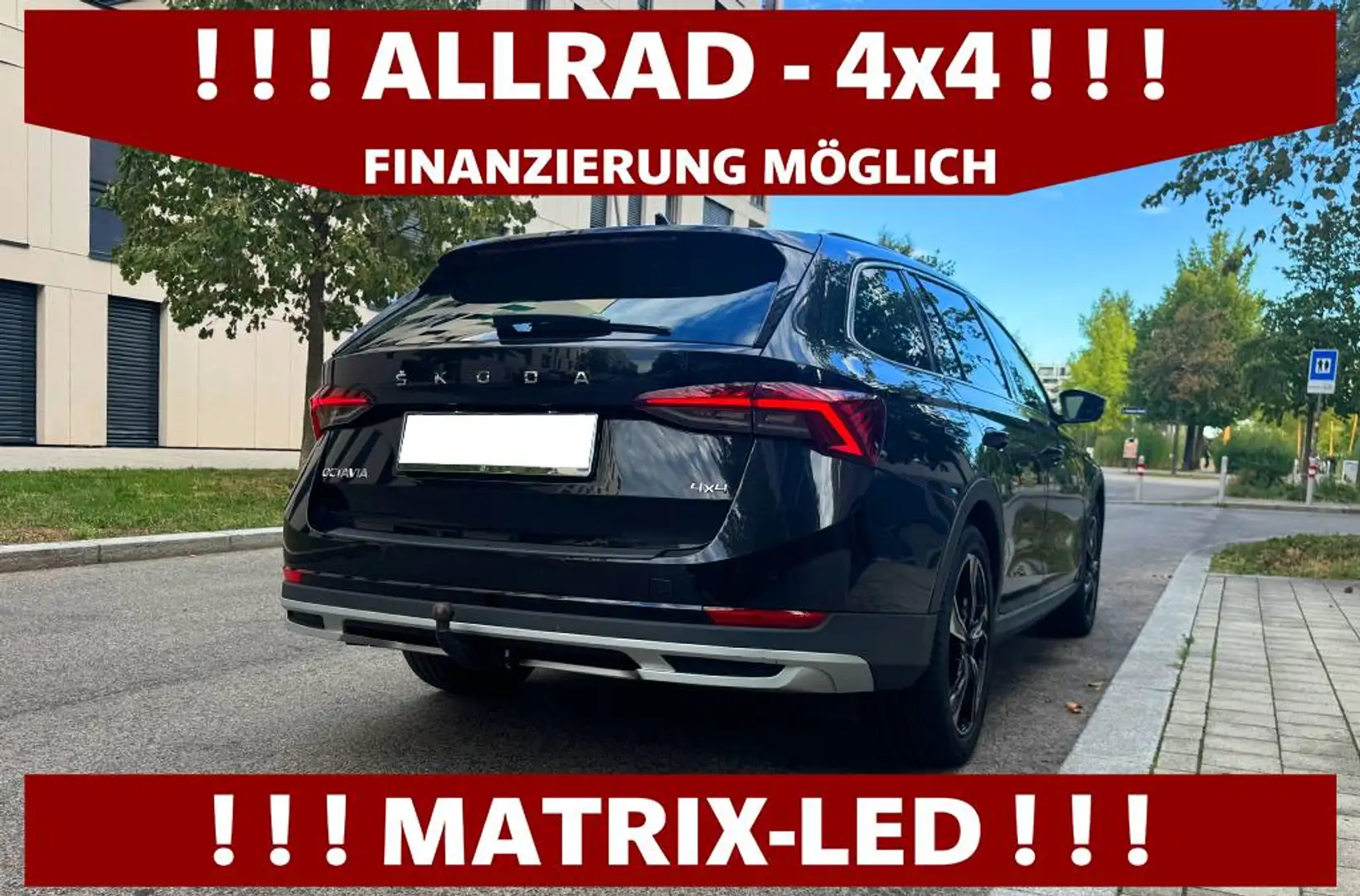 Skoda Octavia SCOUT 2.0 TDI DSG 4x4 | ALLRAD | TRAVEL ASSIST | MATRIX LED Schwarz - 2