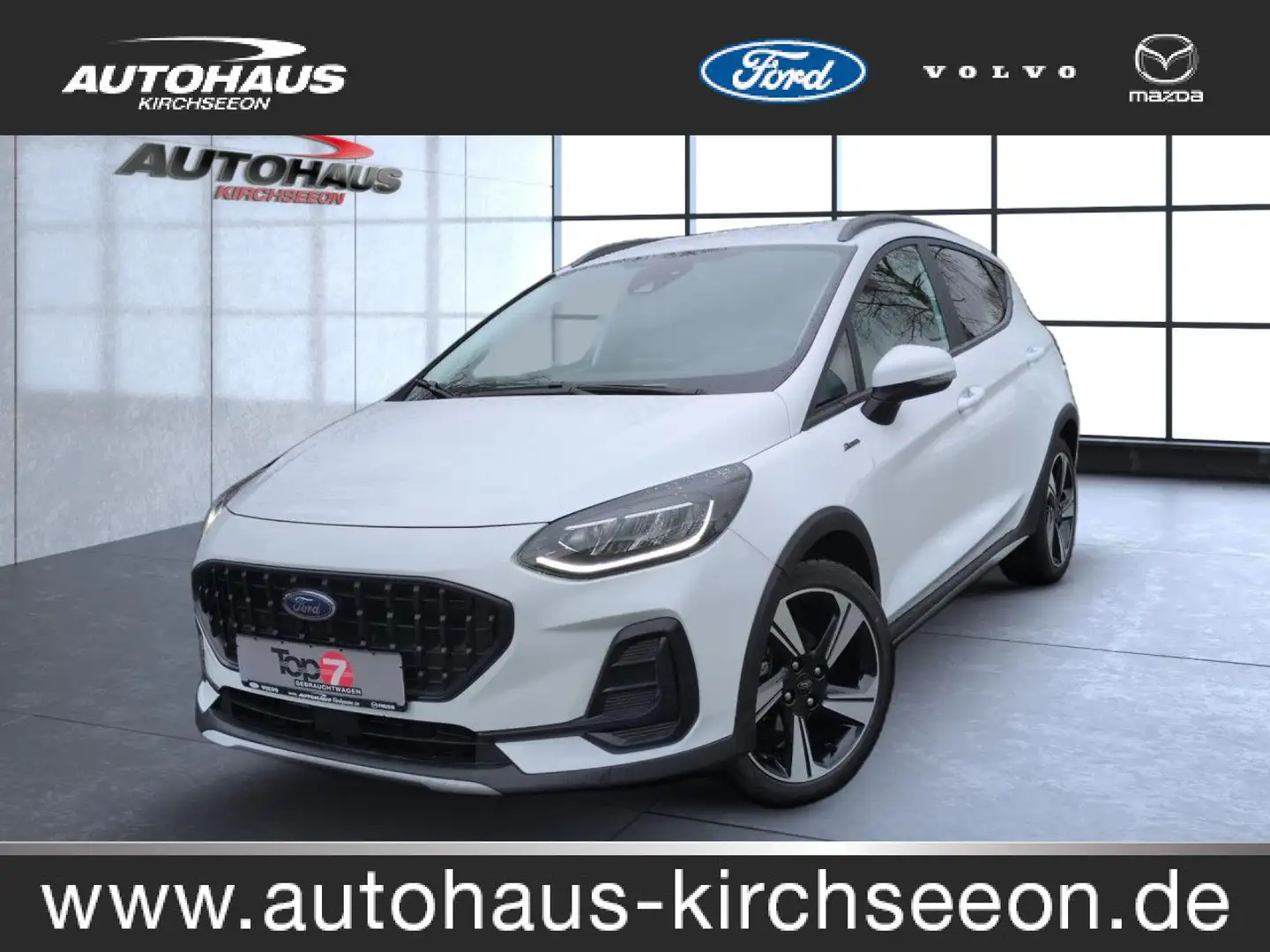 Ford Fiesta 1.0 EcoBoost Active X Automatik Bluetooth Weiß - 1