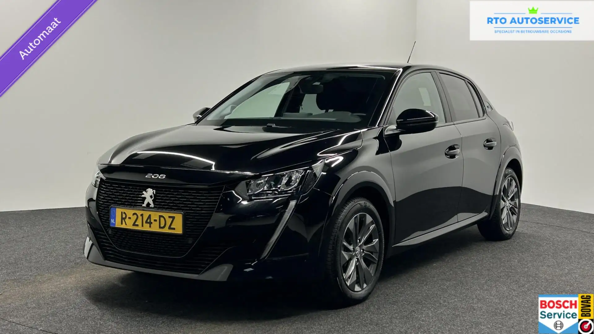Peugeot e-208 EV Active Pack 50 kWh 90% SOH 3 FASE CARPLAY NAVI Negro - 1