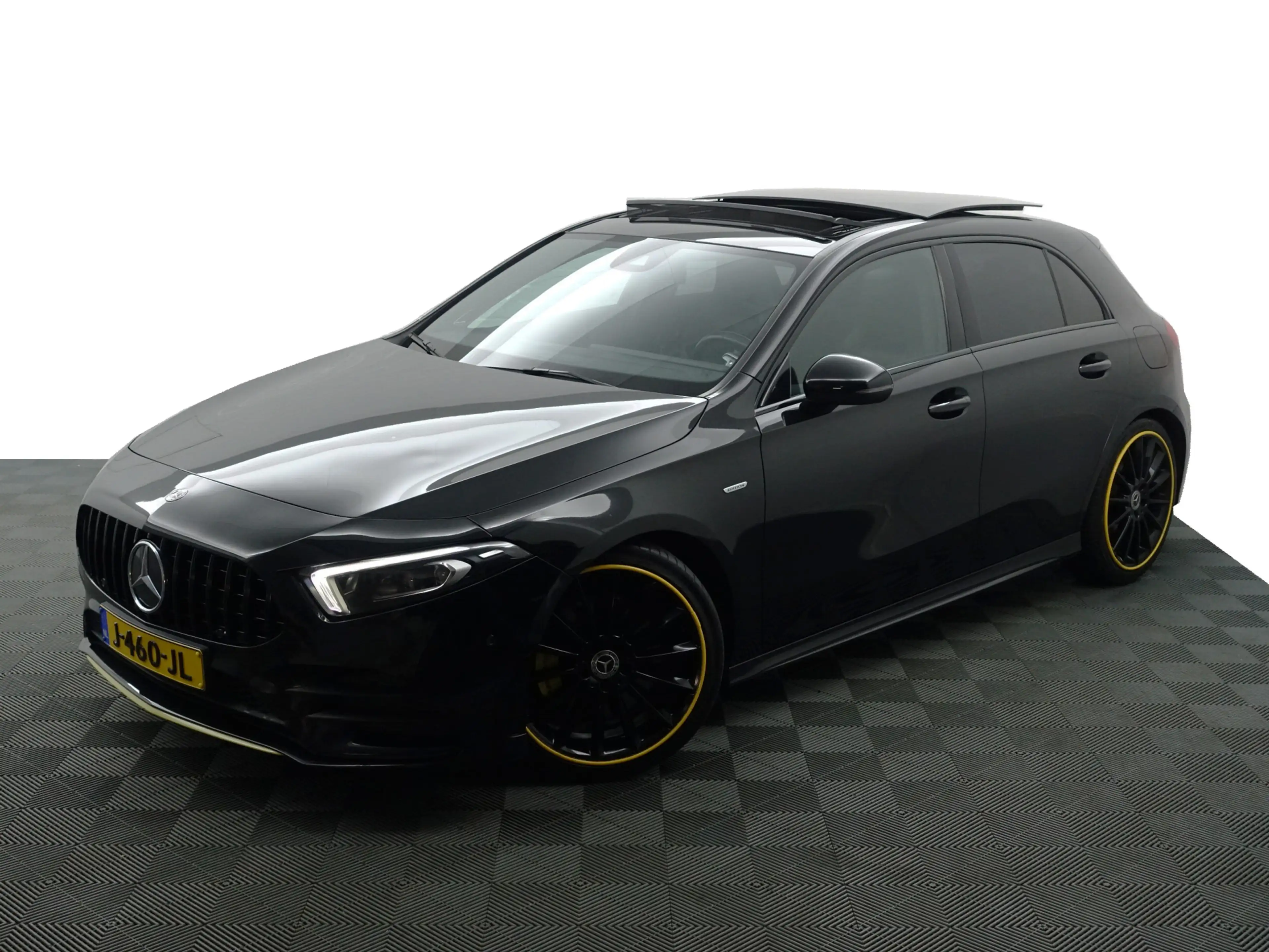 Mercedes-Benz A 250 AMG Yellow Art Aut- Panoramadak, Burmester Audio, — photo 4