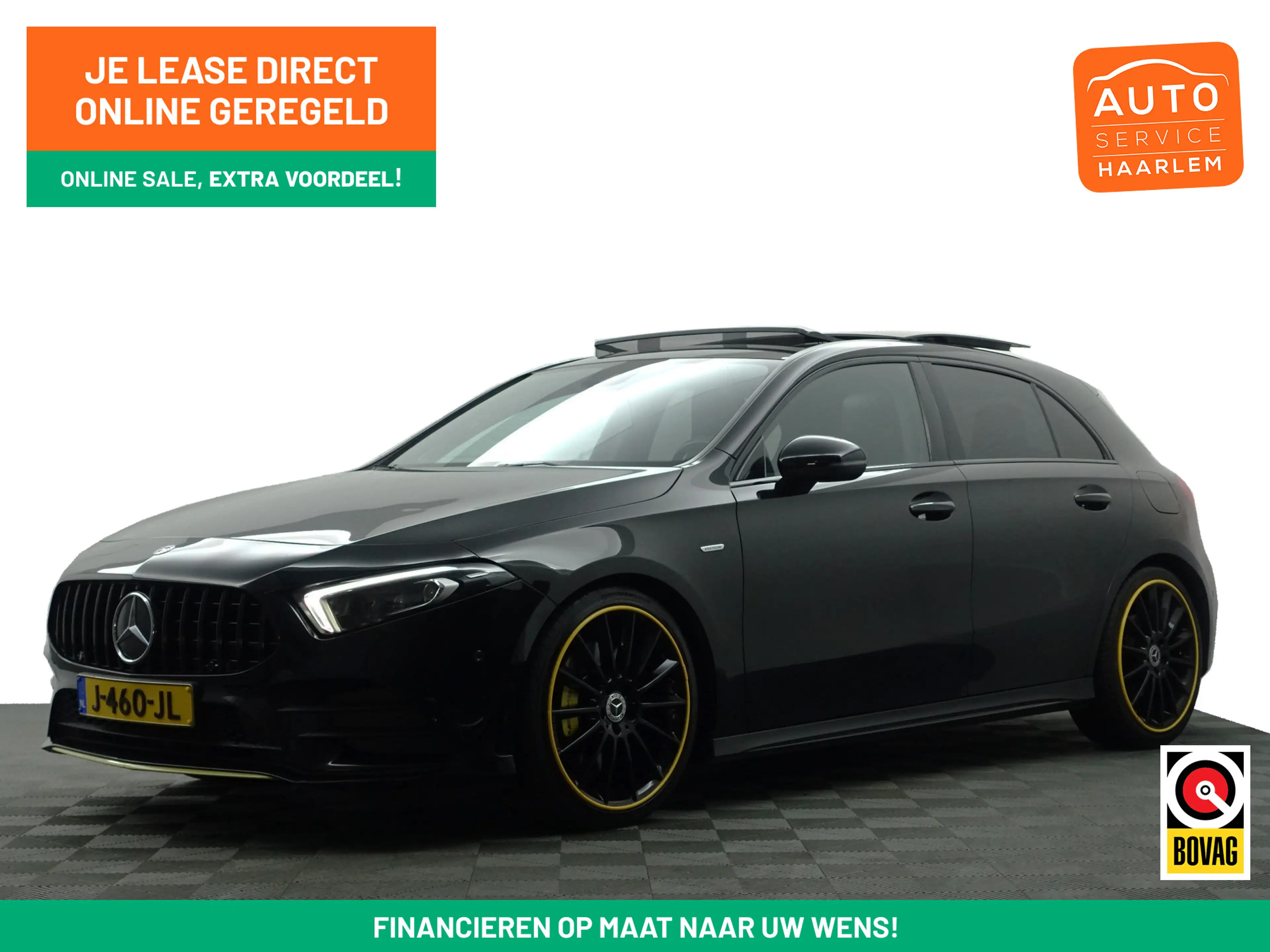 Mercedes-Benz A 250 AMG Yellow Art Aut- Panoramadak, Burmester Audio,
