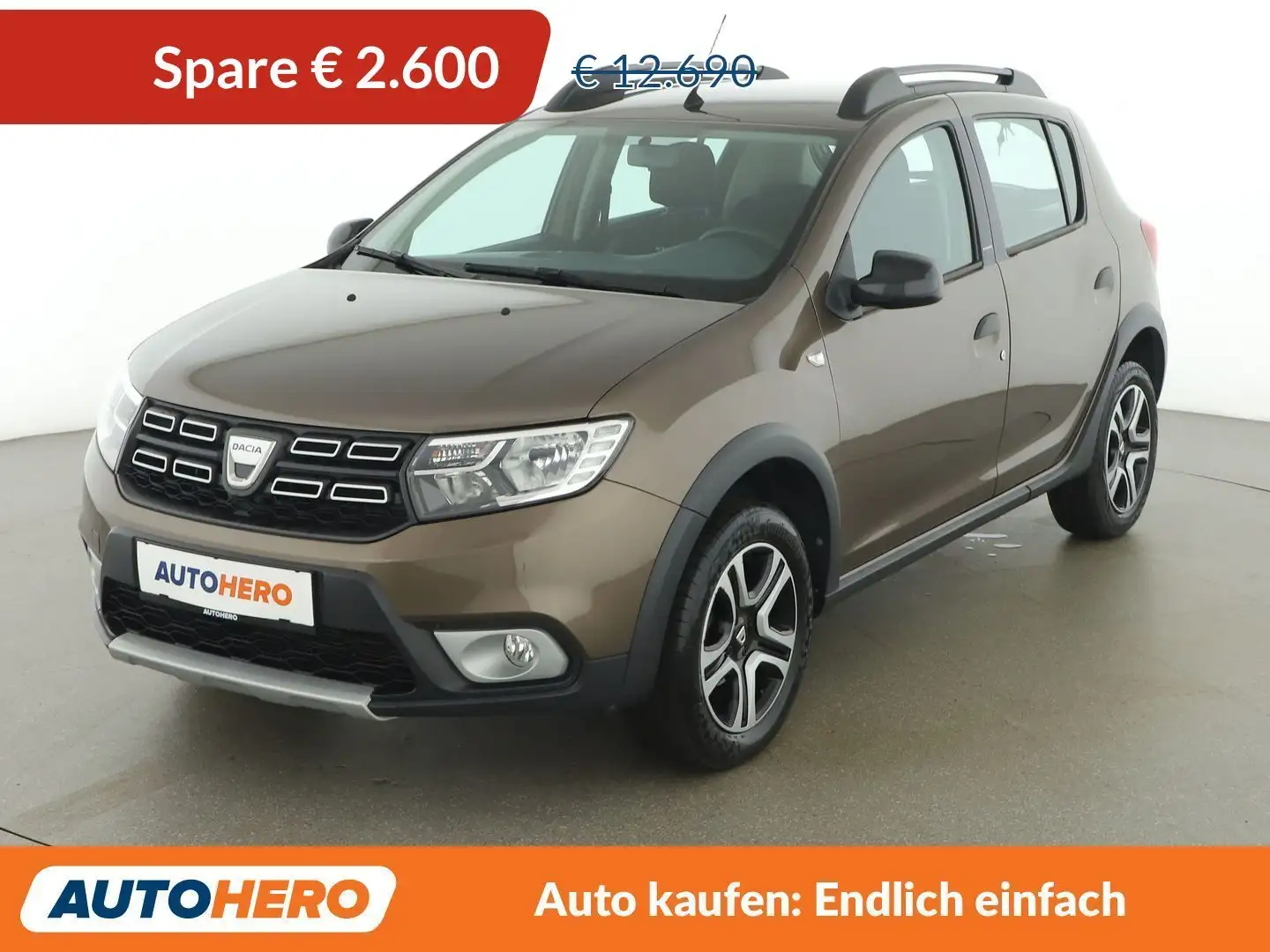 Dacia Sandero 0.9 TCe Stepway Style *CAM*NAVI*BT*KLIMAAUTO* Braun - 1