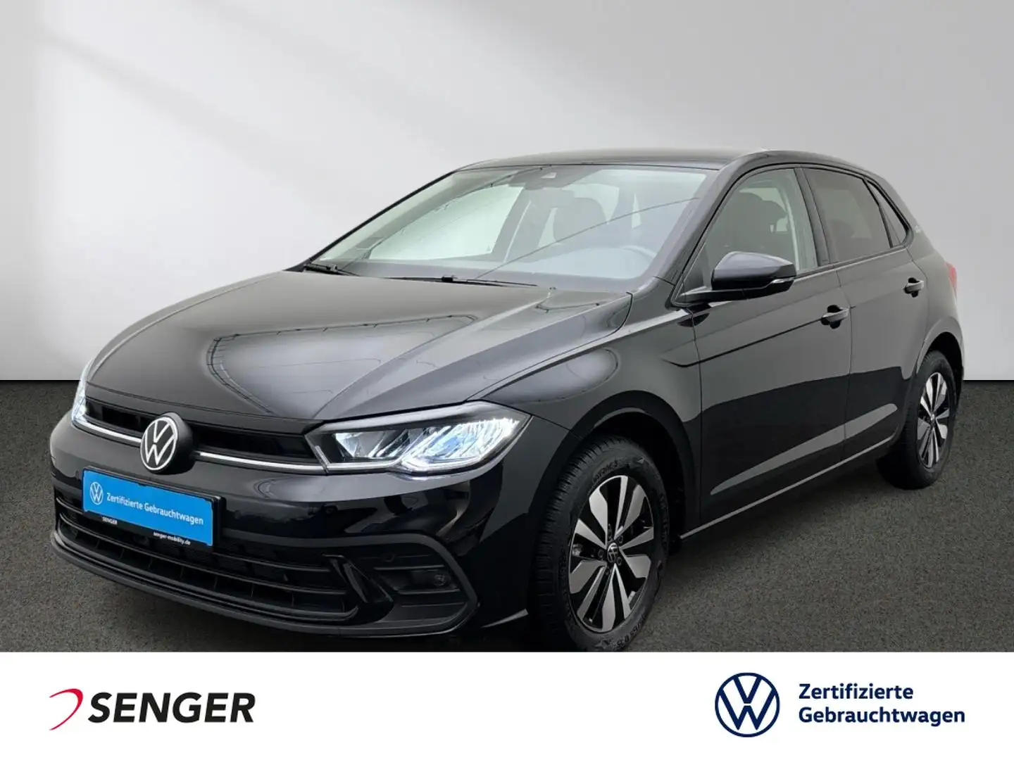 Volkswagen Polo Life GOAL 1.0 TSI DSG CarPlay LED ACC Noir - 1