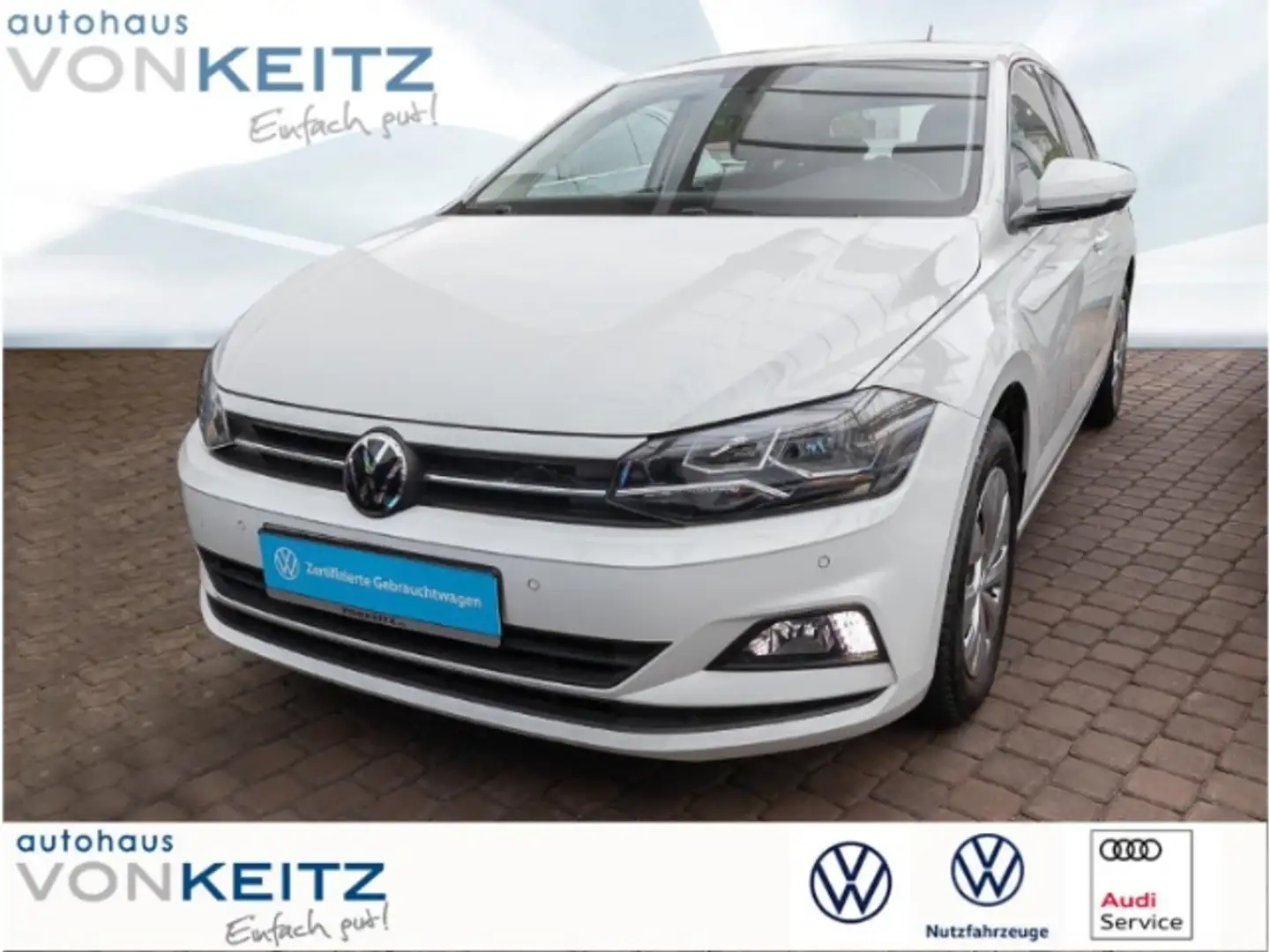 Volkswagen Polo VI EU6d 1.0 TSI Comfortline Beyaz - 1