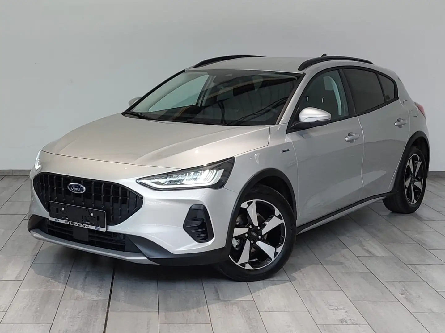 Ford Focus Active X 1.0 EcoBoost MHEV 125CV *GPS*LANE ASSIST* Grijs - 1