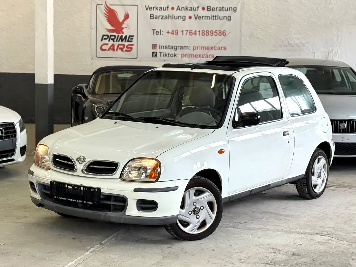 Nissan Micra *1HAND*TÜV*FALTDACH* Weiß - 1