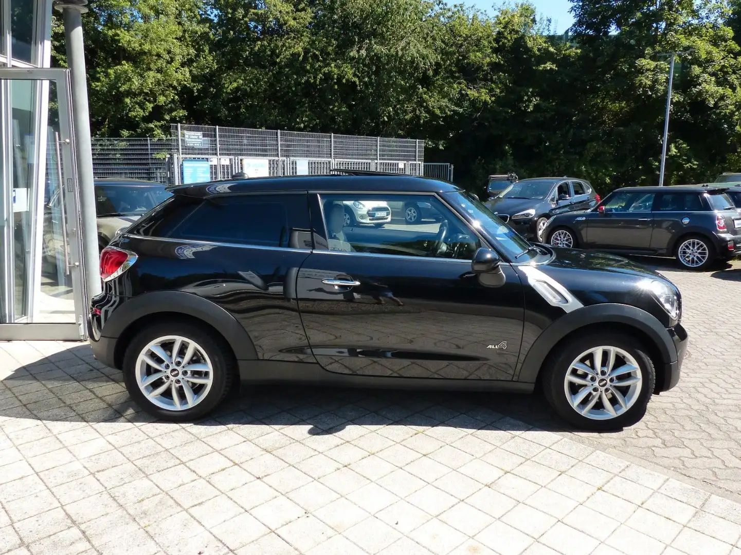 MINI Cooper Paceman ALL4 Aut., Leder, Pan.-dach, Navi Schwarz - 2