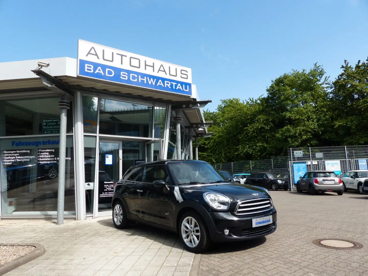 MINI Cooper Paceman ALL4 Aut., Leder, Pan.-dach, Navi Negro - 1