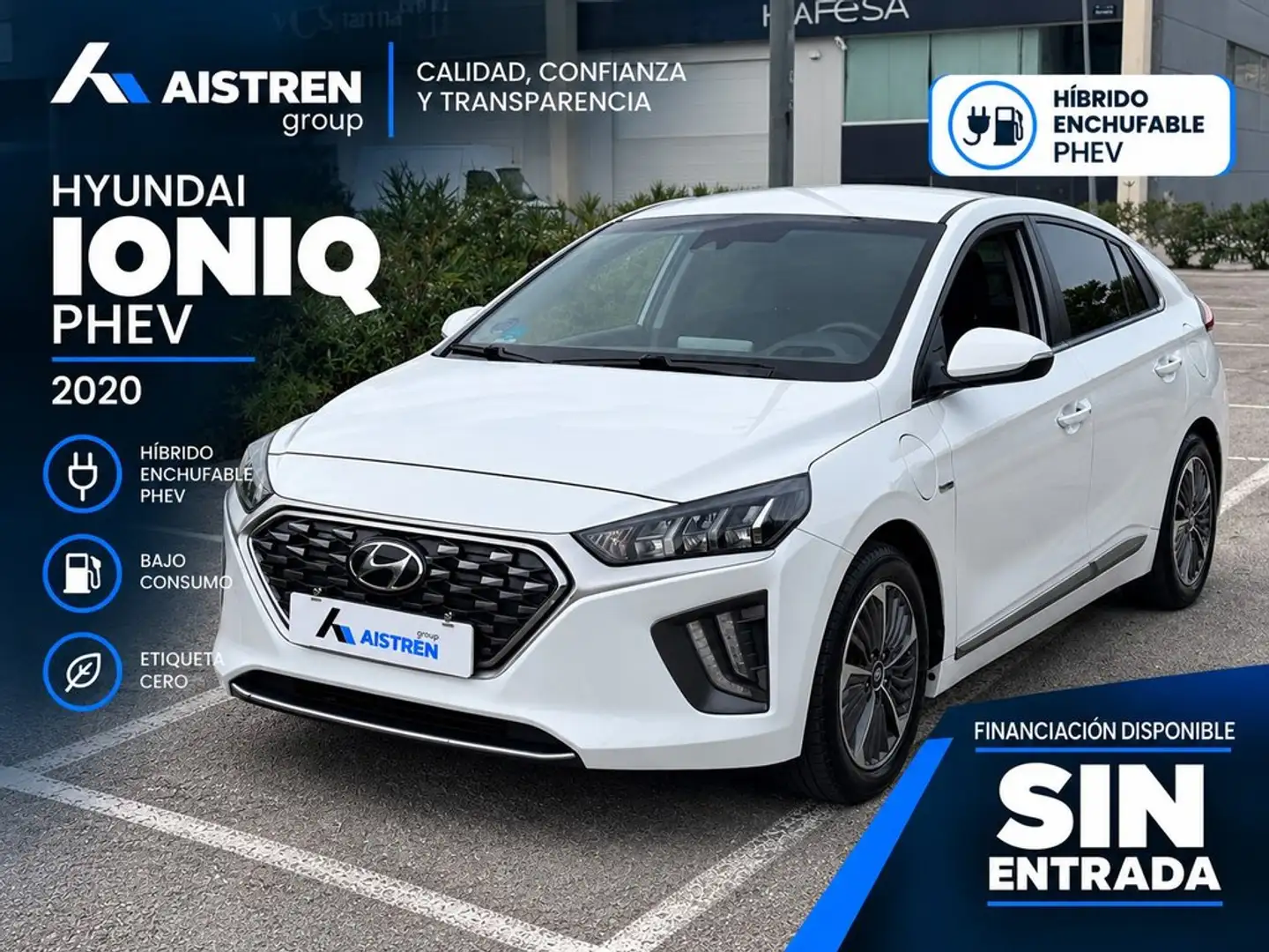Hyundai IONIQ PHEV 1.6 GDI Tecno Blanco - 1