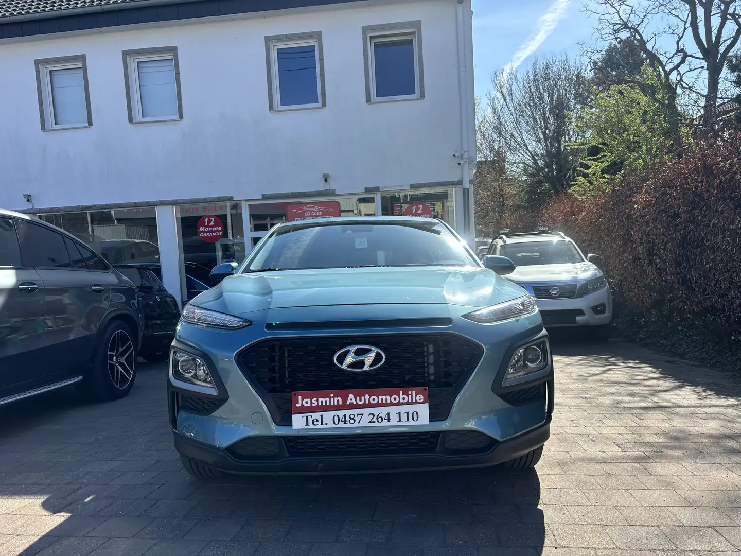 Hyundai KONA 1.0i 120CV*AIRCO*BLUETOOTH*GARANTIE 12MOIS* Bleu - 2