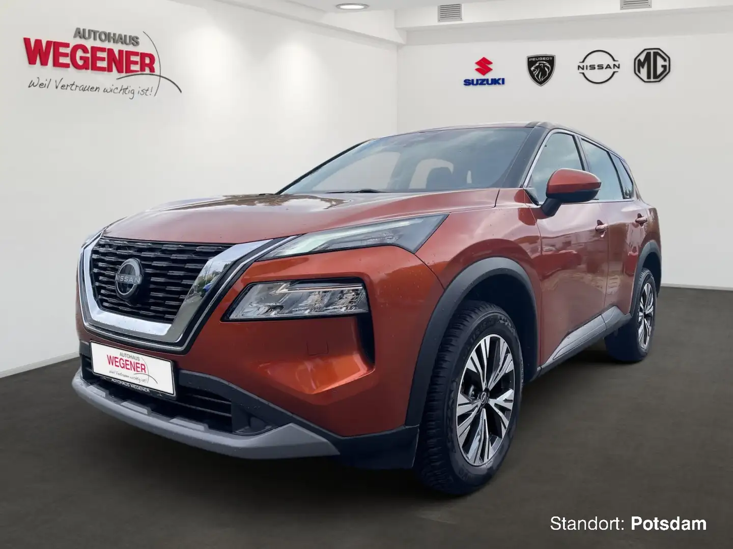 Nissan X-Trail X-TRAIL ACENTA AT MHEV LED Carplay Kamera Winter Orange - 1