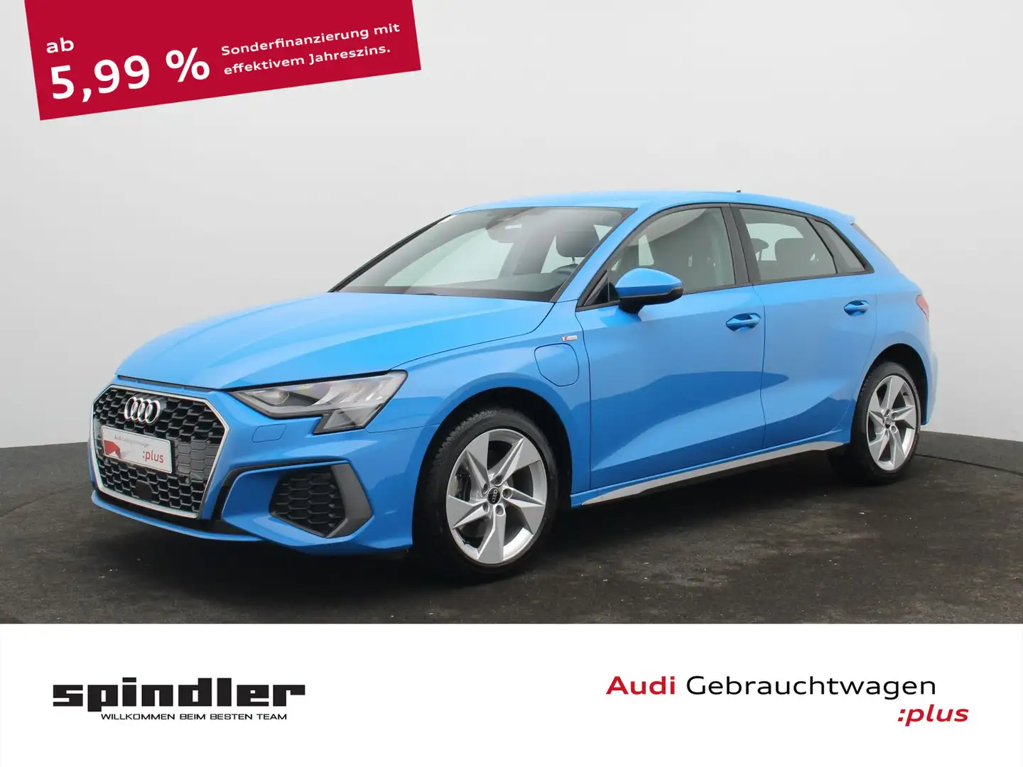 Audi A3 S-Line 40TFSIe S-tronic / Navi, AHK Bleu - 1