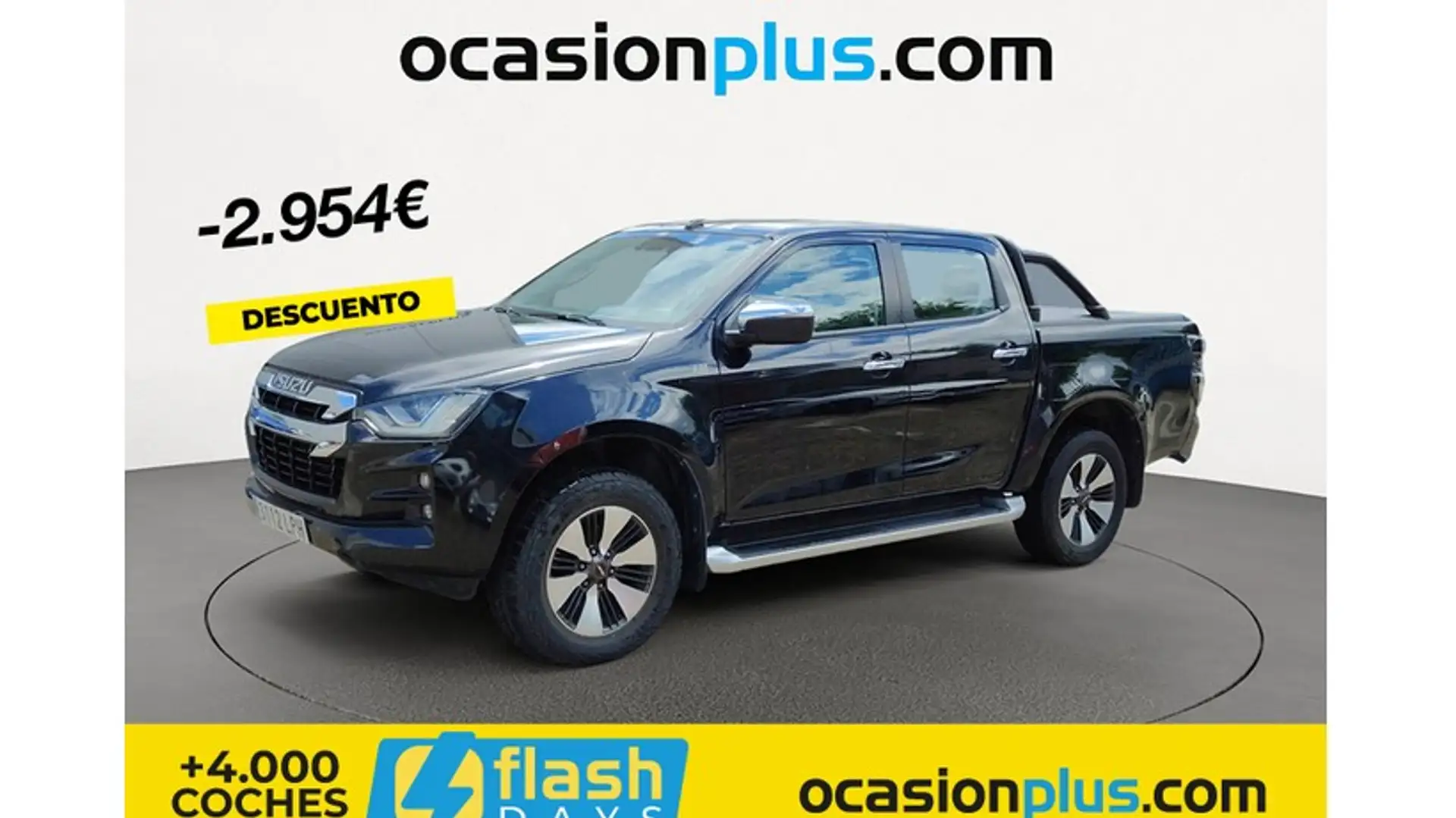 Isuzu D-Max Space 1.9 N60 B 4x4 Aut. Negro - 1