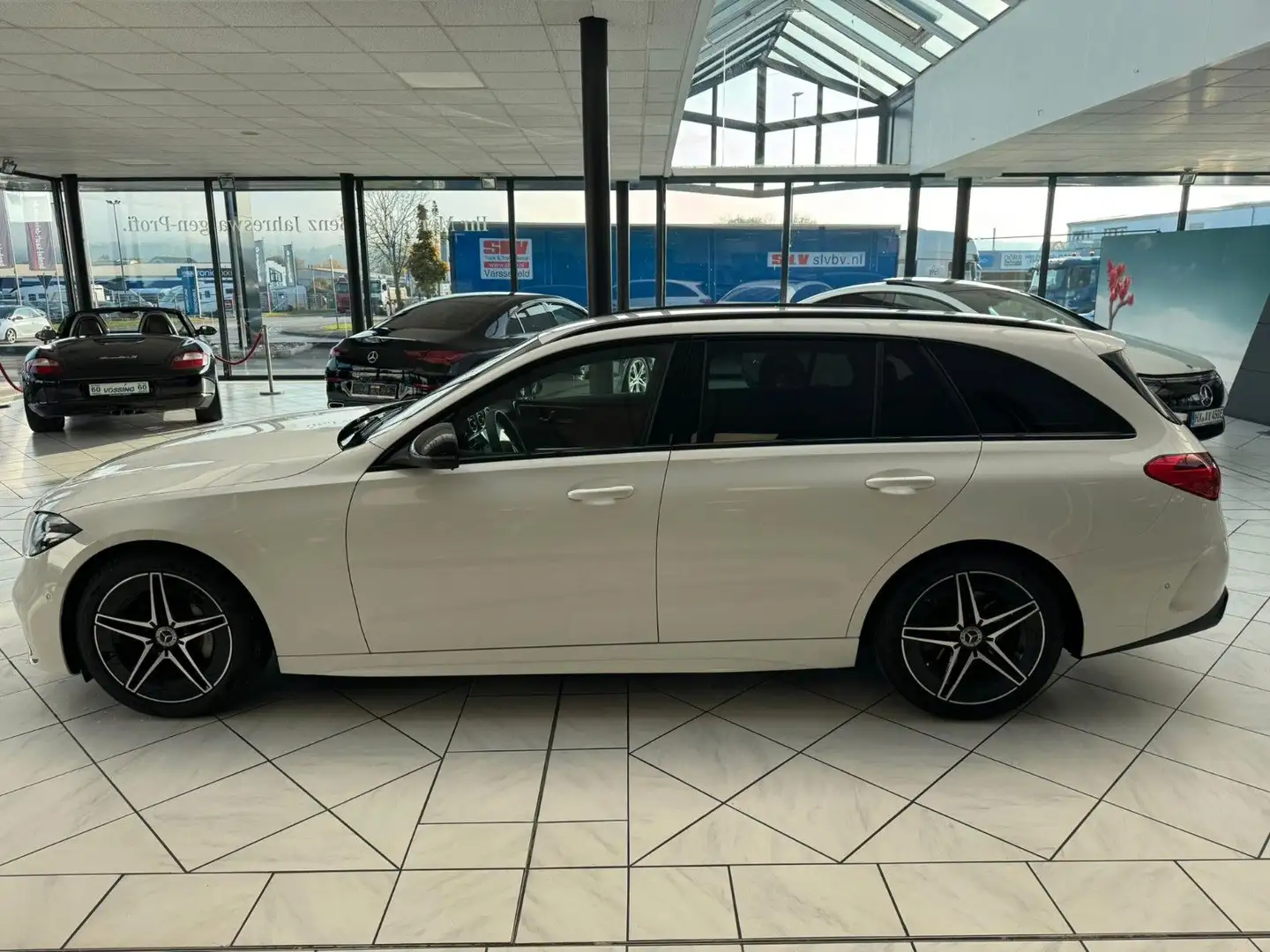 Mercedes-Benz C 180 C180T AMG-Line Advanced Plus Weiß - 2