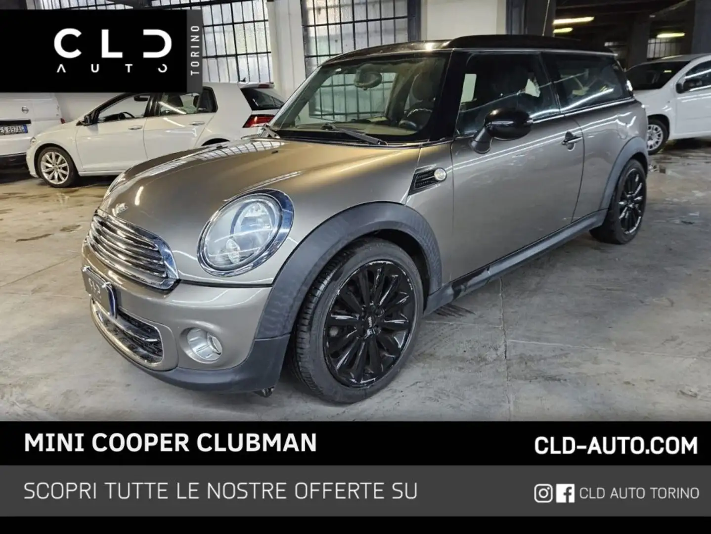 MINI Cooper D Clubman Mini 2.0 16V Automatica Grigio - 1