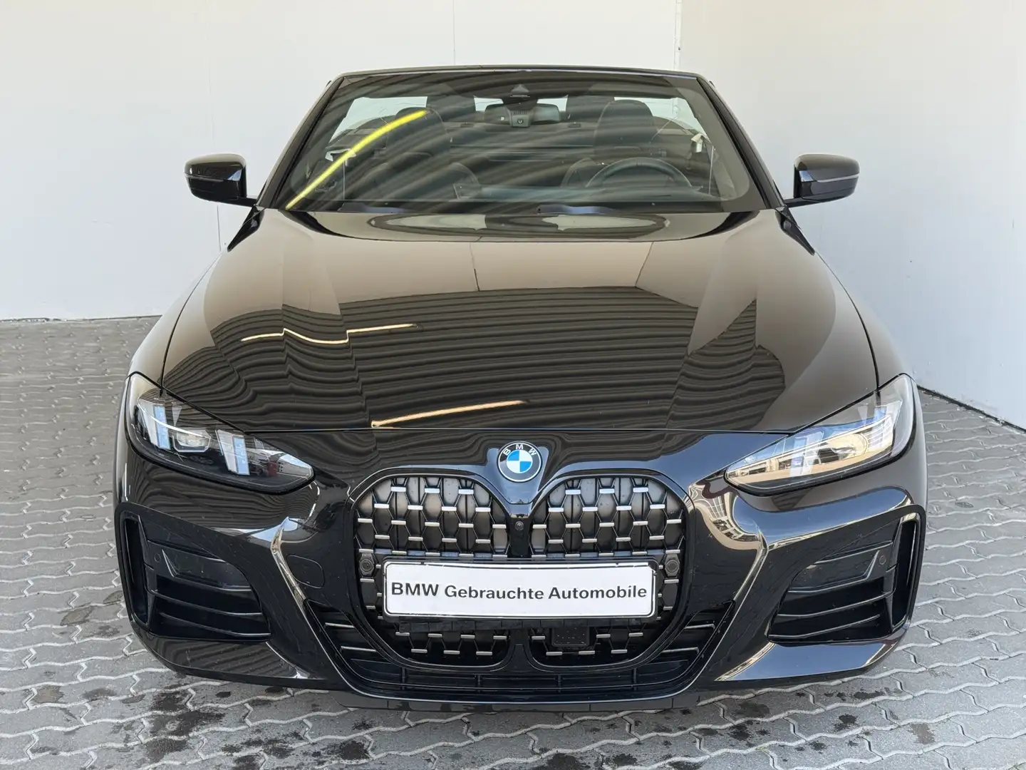 BMW 430 dA Cabrio M Sport LiveCock.ACC.LED.ParkAss.SH Noir - 1