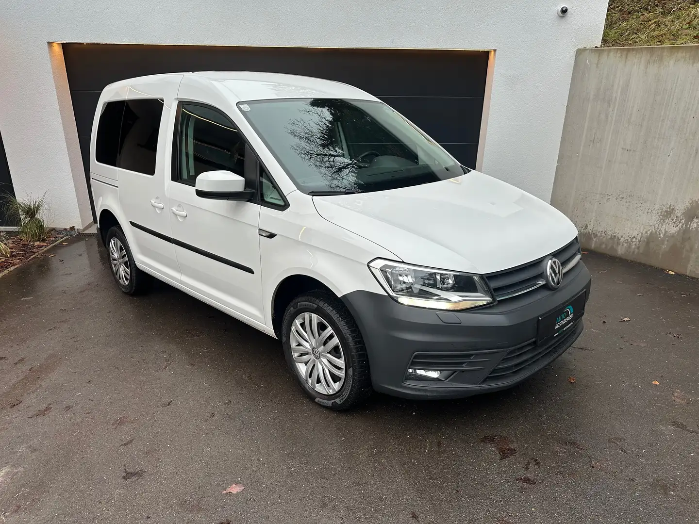 Volkswagen Caddy Trendline*2.0TDI*4Motion*SHZ*NAVI*Tempomat*uvm Blanc - 1