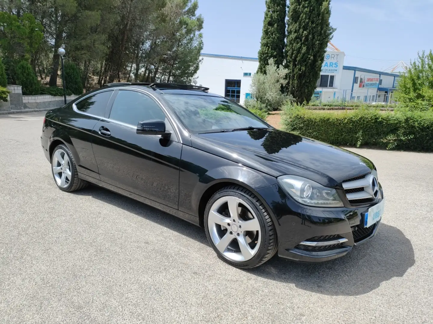 Mercedes-Benz C 220 Coupé 220CDI BE 7G Plus Fekete - 2
