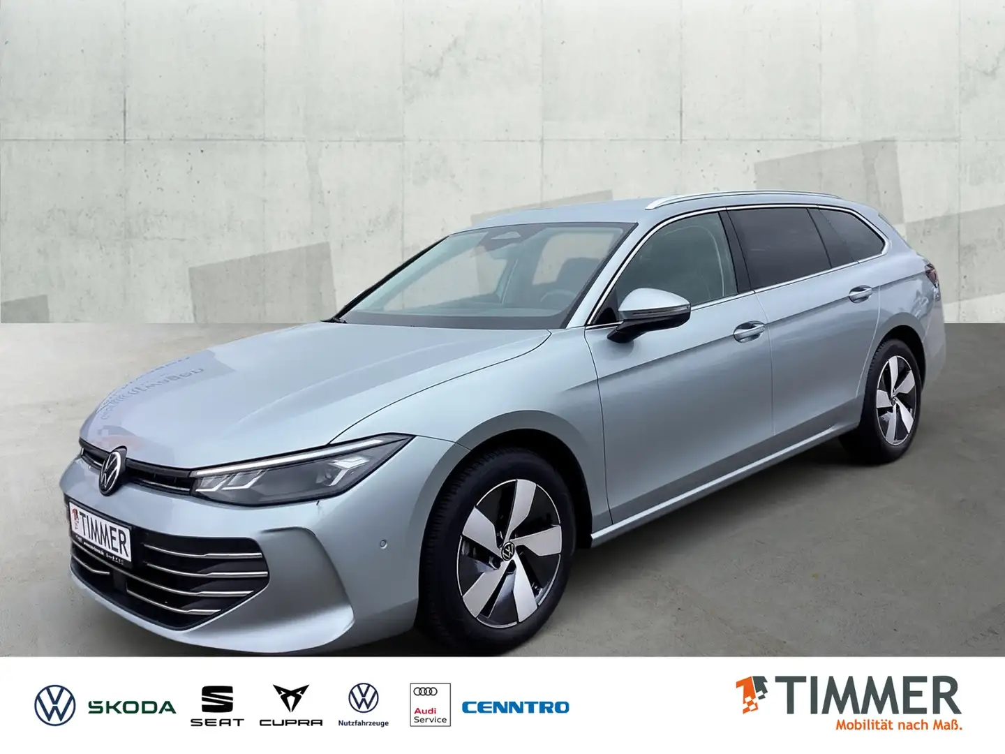 Volkswagen Passat Variant 1.5 eTSI DSG BUSINESS *AHK *360° *RKAM *LED * Plateado - 1