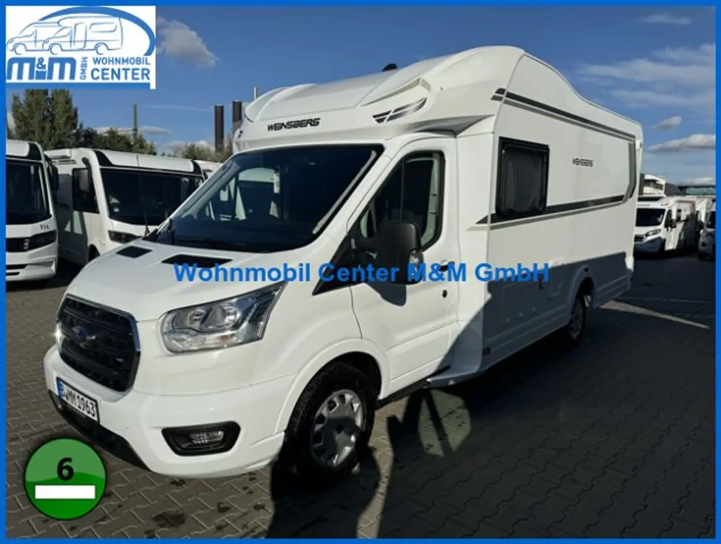 Weinsberg CaraSuite FORD 650 MEG Markise Fahrradträger Weiß - 1