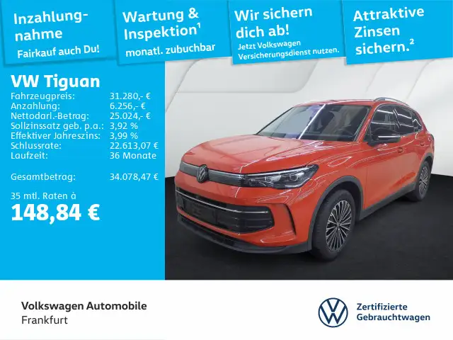 Volkswagen Tiguan 1.5 eTSI DSG GOAL Navi ACC LED Plus SideA