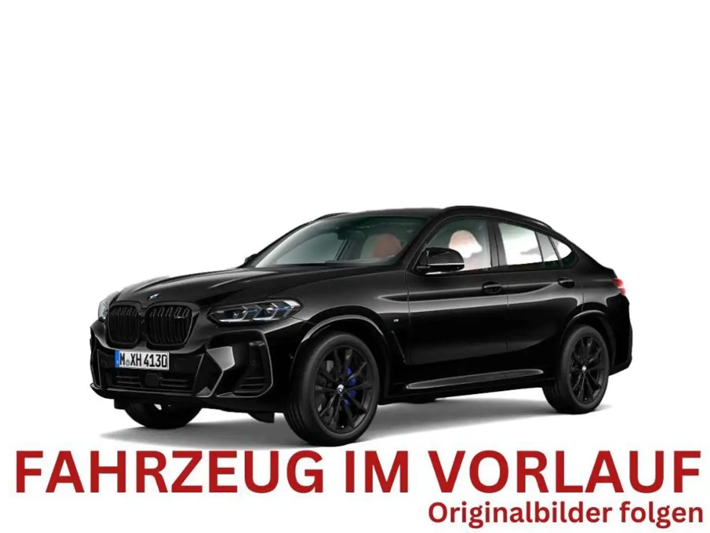 BMW X4 M d HuD LenkHz.H&K Laser360°Keyless AHK Memo Zwart - 1