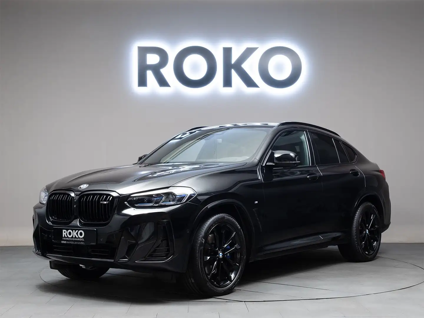 BMW X4 M d HuD LenkHz.H&K Laser360°Keyless AHK Memo Schwarz - 1