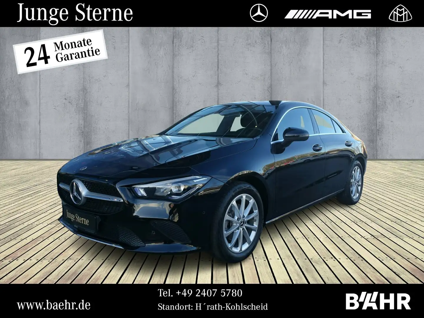 Mercedes-Benz CLA 180 CLA 180 Coupé Progressive/MBUX-Navi/LED/RFK/17" Schwarz - 1