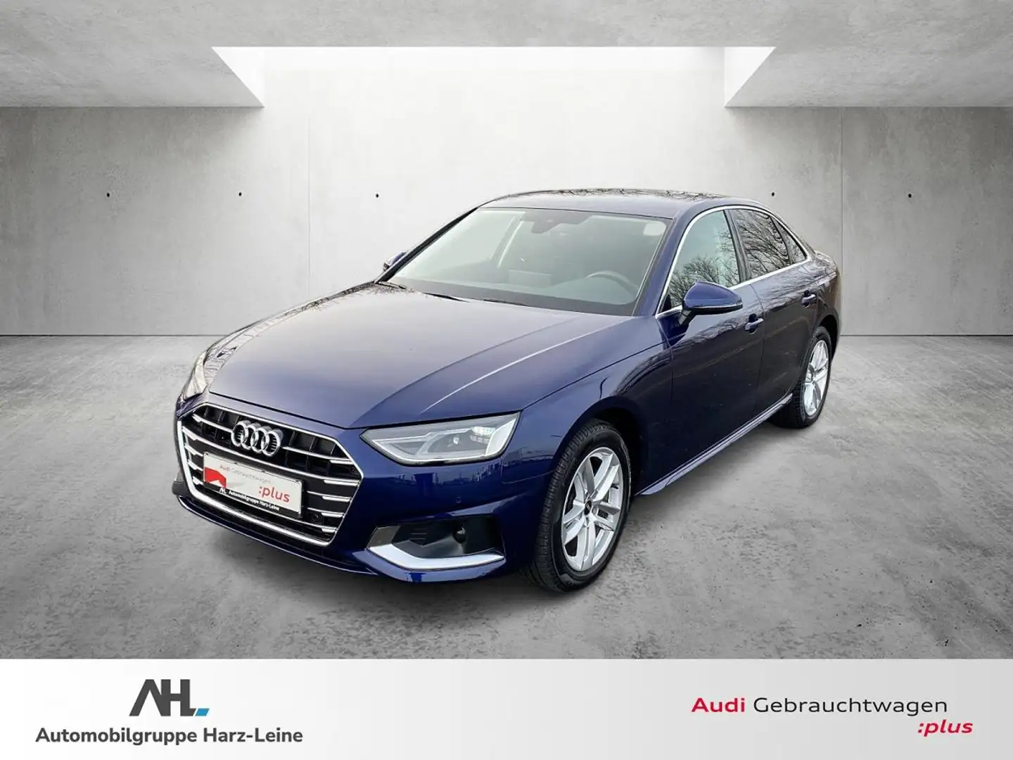 Audi A4 Lim. 30 TDI advanced S-tronic LED Navi PDC Sportsi Blau - 1