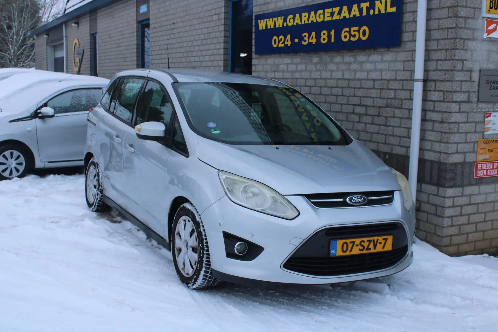 Ford Grand C-Max 1.6 Trend 7p. Airco APK 23-02-2027 Grau - 1