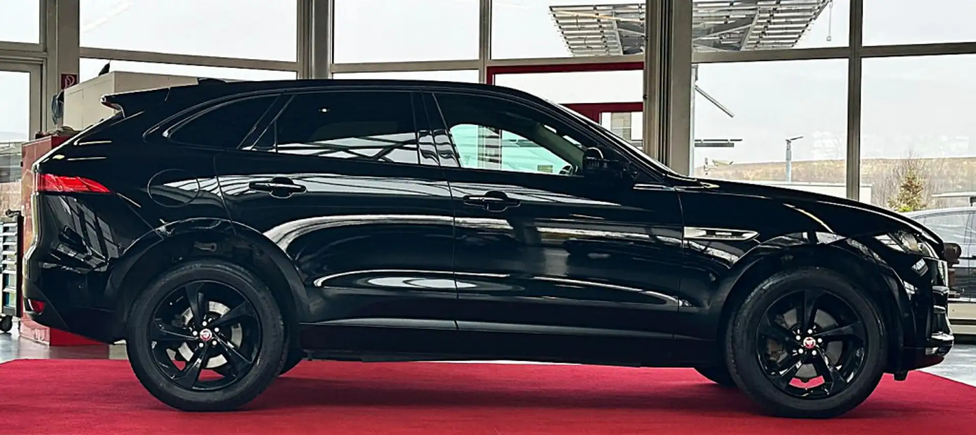 Jaguar F-Pace R-Sport AWD LED LEDER ACC 360 KAMERA PANO Schwarz - 2