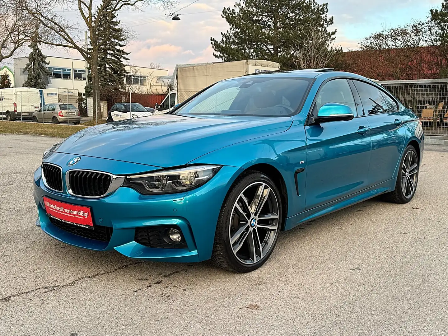 BMW 420 d Gran xDrive Coupe M Sport Aut. / SCHIEBEDACH ... Blau - 1