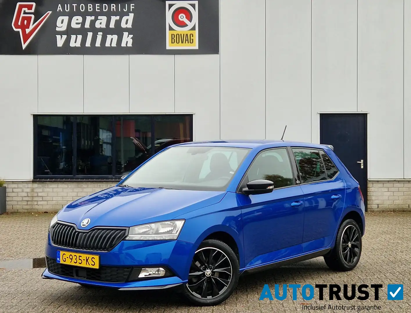 Skoda Fabia 1.0 TSI Monte Carlo TREKHAAK CARPLAY CRUISE LMV Albastru - 1