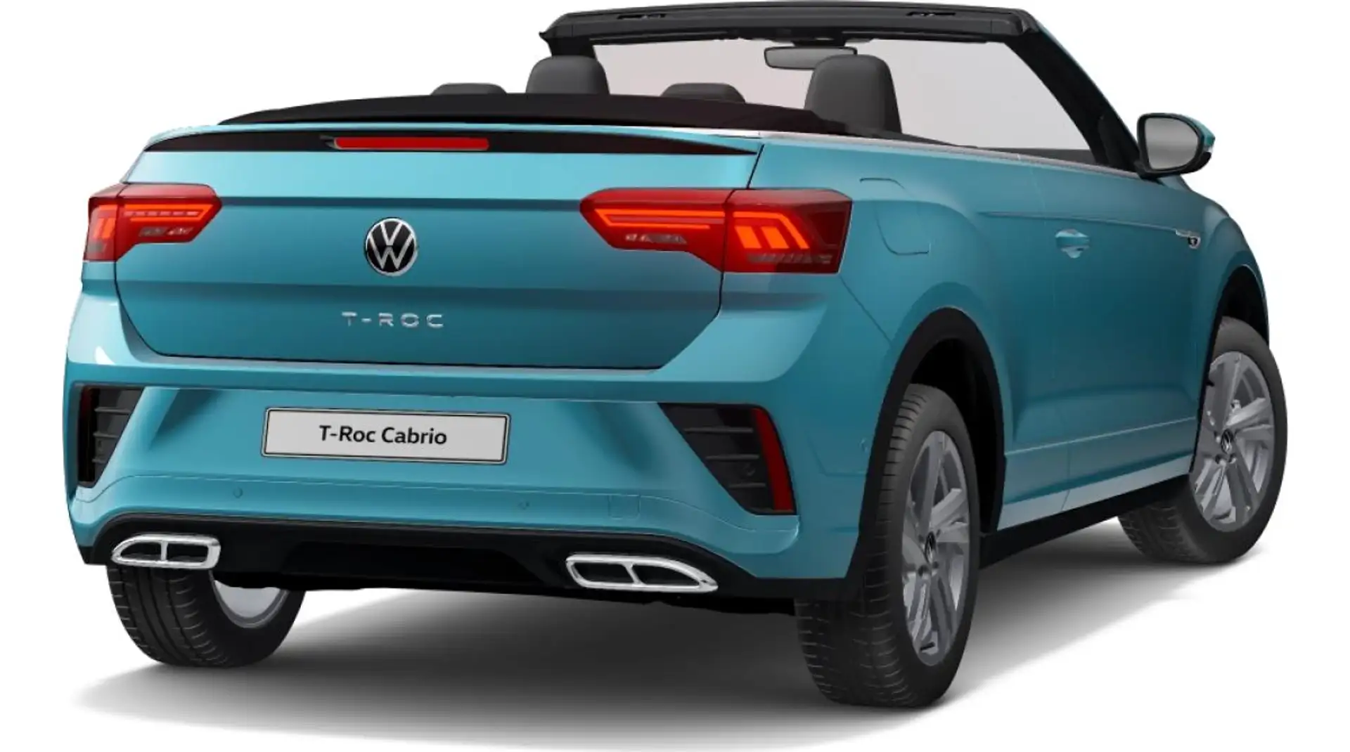 Volkswagen T-Roc Cabriolet R-Line Blau - 2