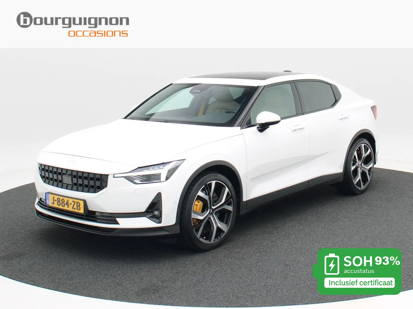 Polestar 2 Long Range Dual Motor Launch Edition 78kWh | Panor Blanc - 1