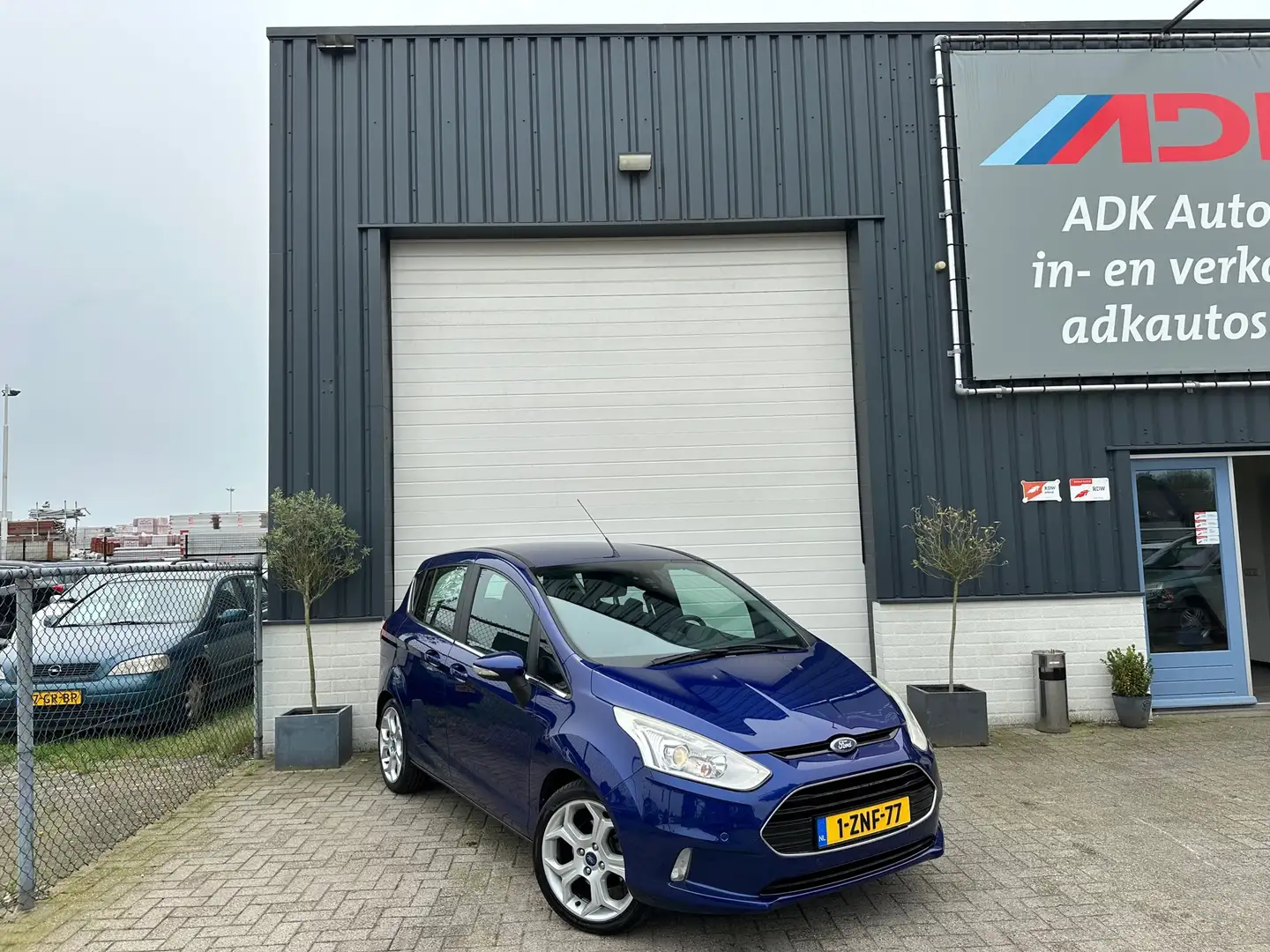 Ford B-Max 1.0 EcoBoost Titanium CAMERA/NAVI/TREKHAAK/2X PDC/ Blauw - 2