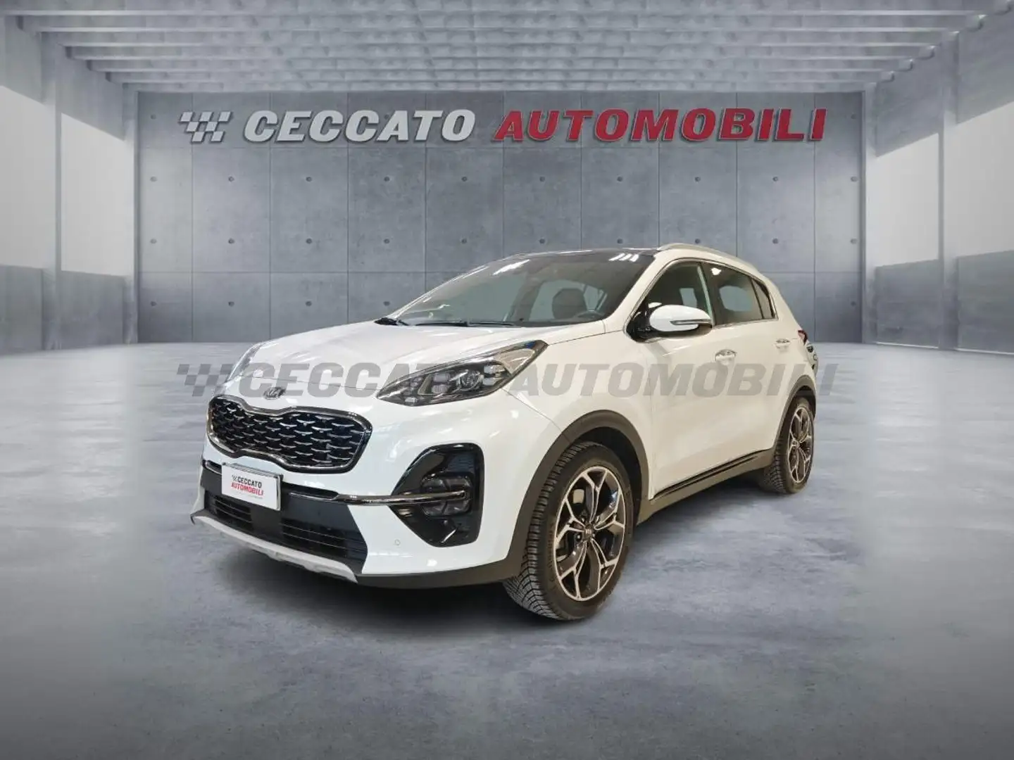 Kia Sportage Sportage 1.6 crdi mhev GT Line 2wd 136cv dct Blanc - 1