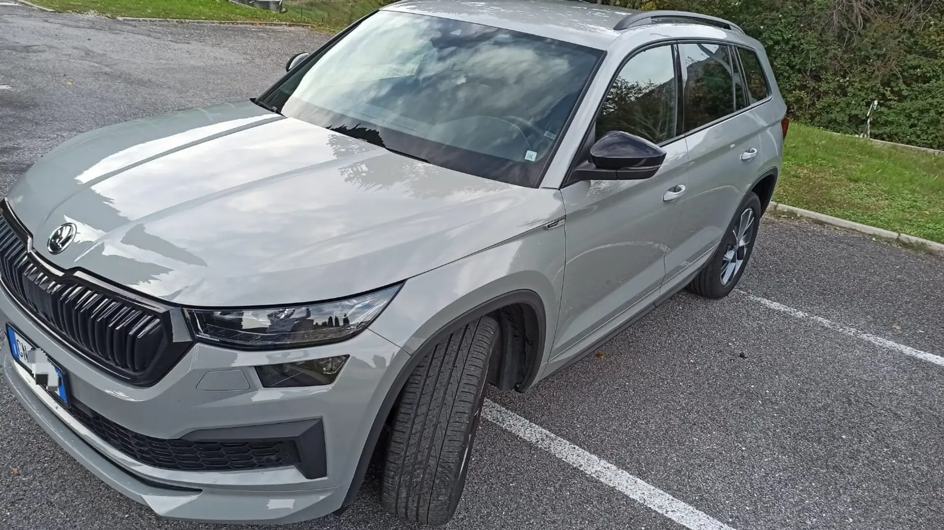 Skoda Kodiaq Kodiaq 1a serie restyle 2.0 TDI evo SPORTLINE dsg Grigio - 1