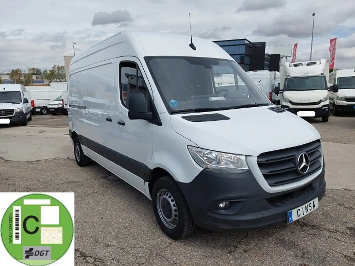 Mercedes-Benz Sprinter Furgón 315CDI Medio T.E. tD Blanco - 1