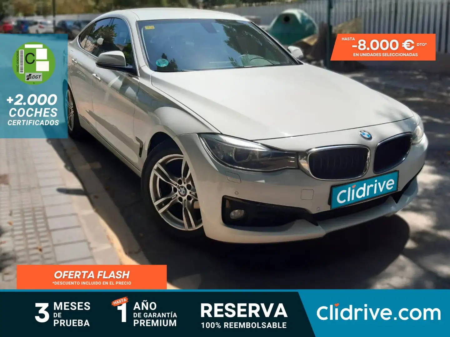 BMW 318 318d Gran Turismo Blanco - 1