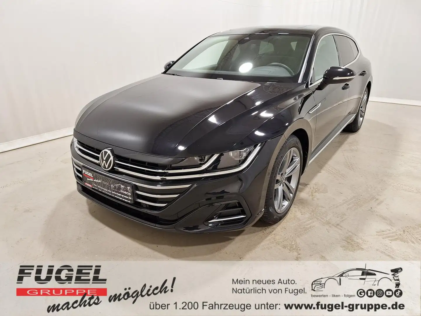 Volkswagen Arteon SB 2.0 TDI 4M R-Line AHK|Pano|Nappa|360°|Headup|Sp Noir - 1