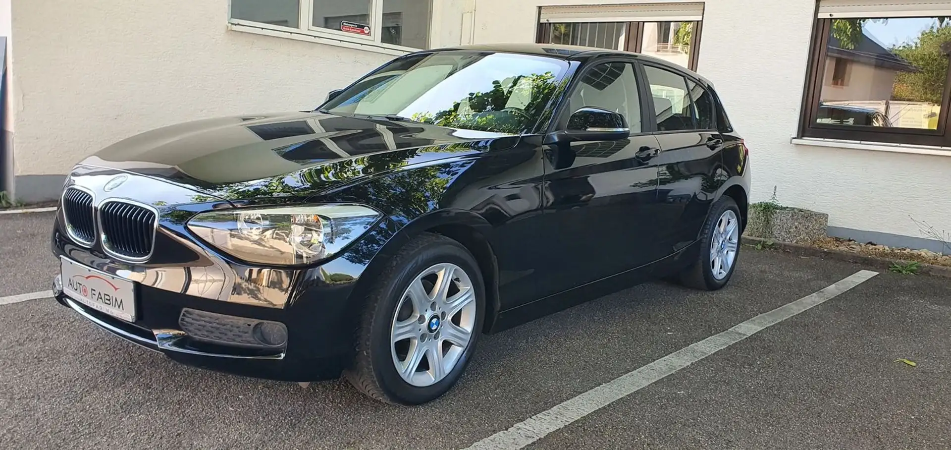 BMW 116 6 GANG*EURO 6*TÜV&INSPEKTION NEU Noir - 1