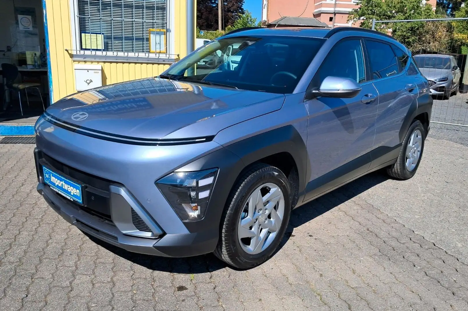 Hyundai KONA 1.6T+SAFTY-NAVI-LED-ALU 17"-SHZ-LHZ-KLIMATR Blu/Azzurro - 1