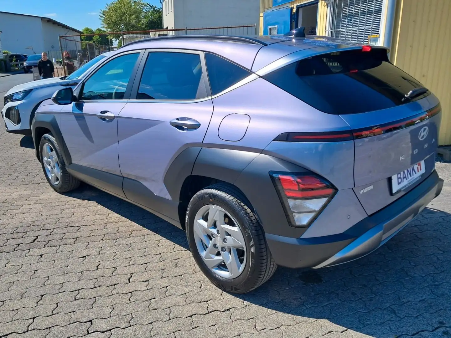 Hyundai KONA 1.6T+SAFTY-NAVI-LED-ALU 17"-SHZ-LHZ-KLIMATR Blu/Azzurro - 2